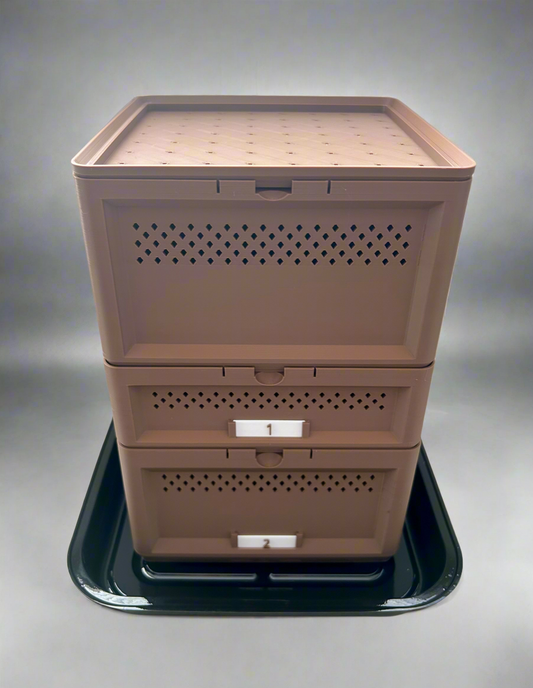 3-Tier Superworm Squirm Stack System