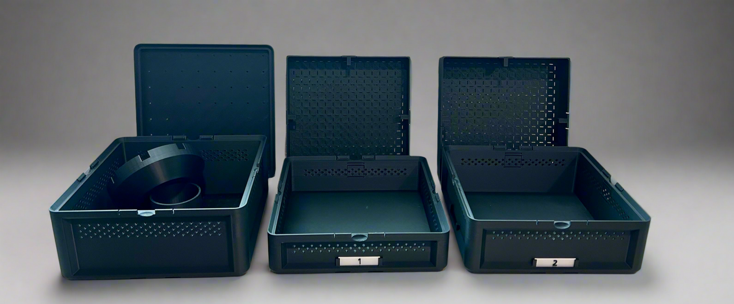 3-Tier Mealworm Squirm Stack System