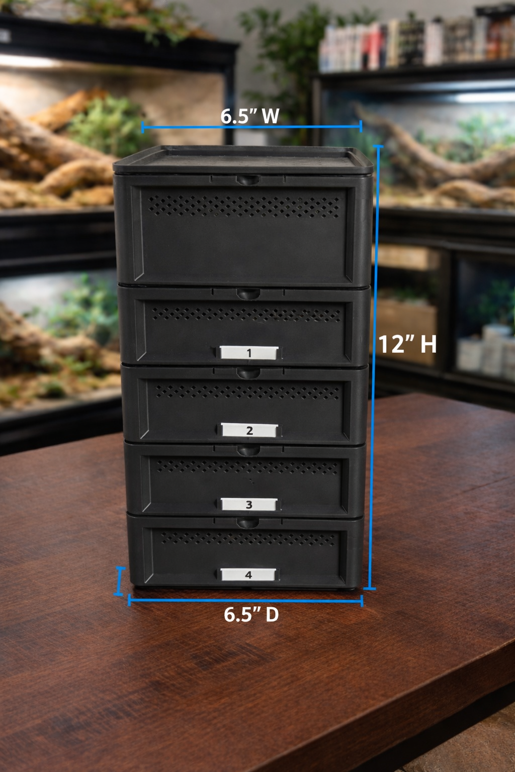 SquirmStack MAX  5-Tier Mealworm Farm