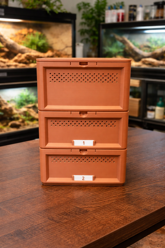 Superworm Container Rack Superworm Farms â SquirmySnacks