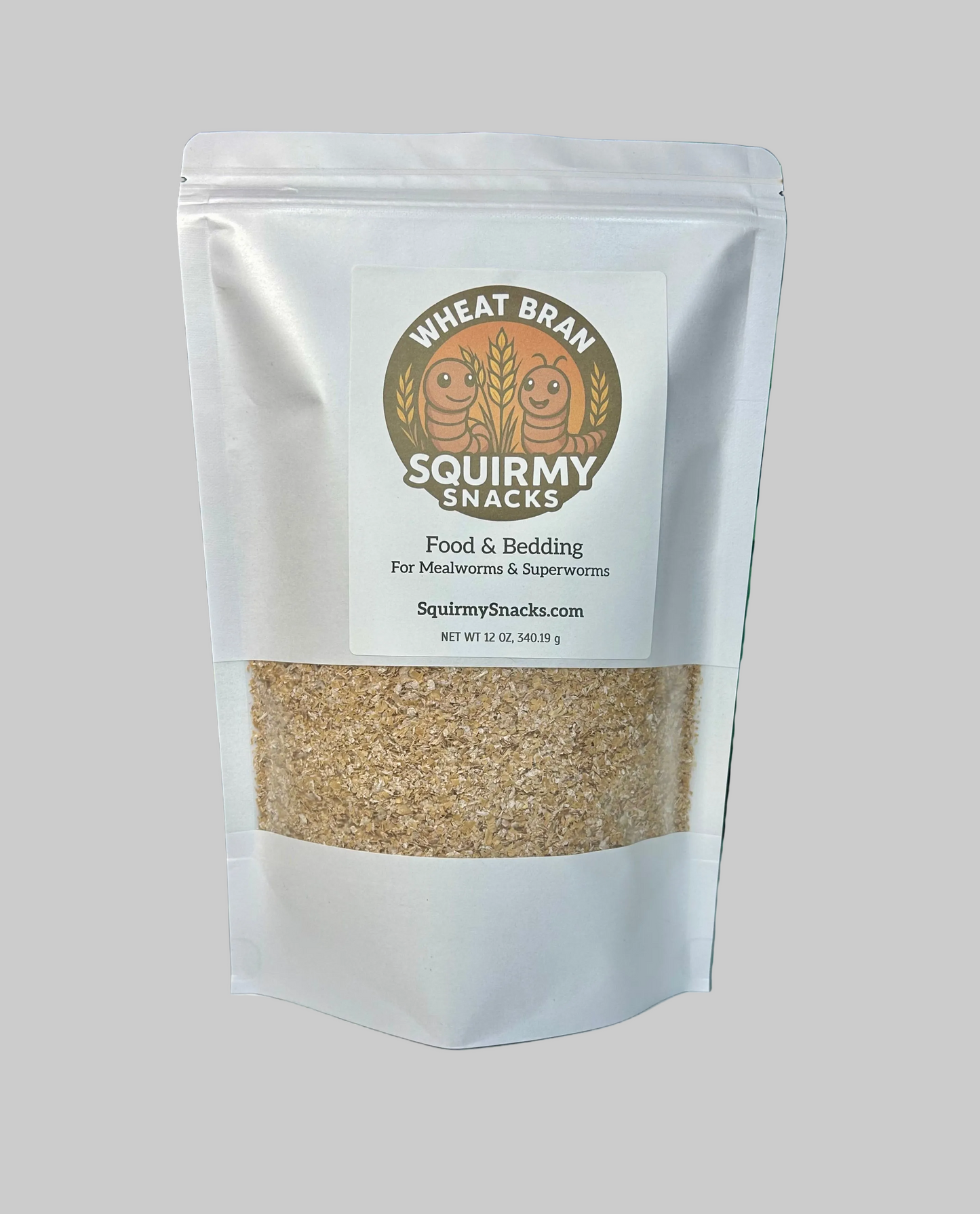 Coarse Wheat Bran- Mealworm and Superworm,  Food and Bedding