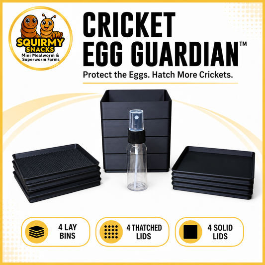 The Cricket Egg Guardian Lay Bins-Basics