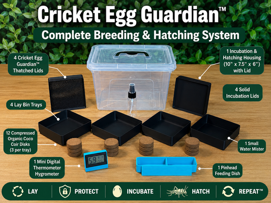Cricket Egg Guardian™ Complete Breeding & Hatching System