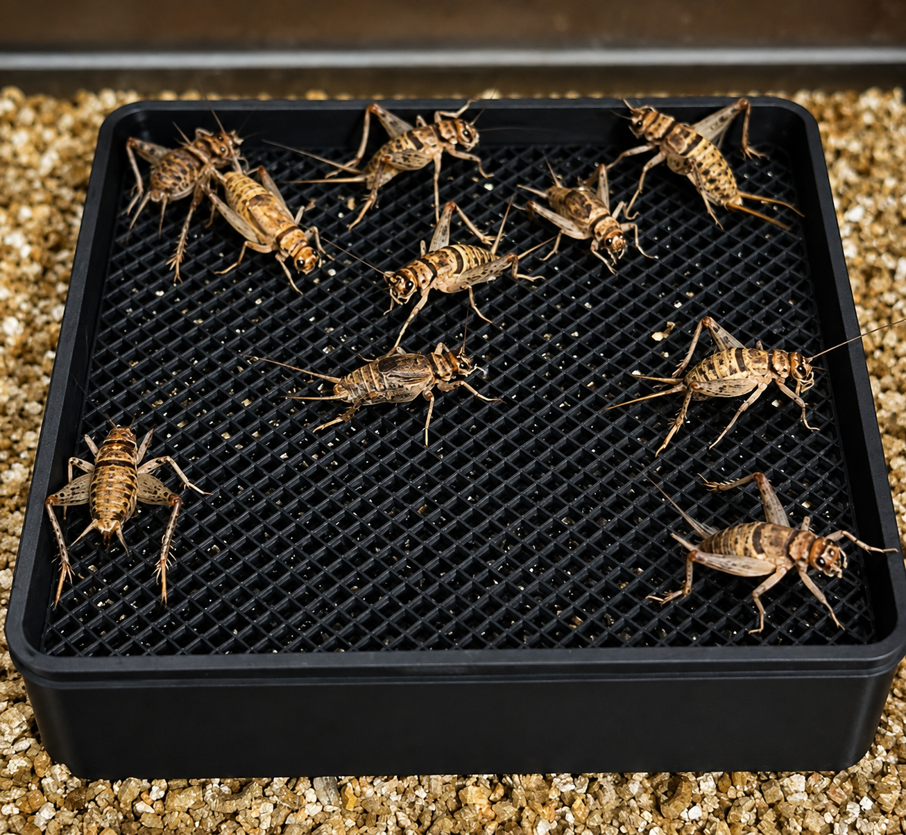 The Cricket Egg Guardian Lay Bin System